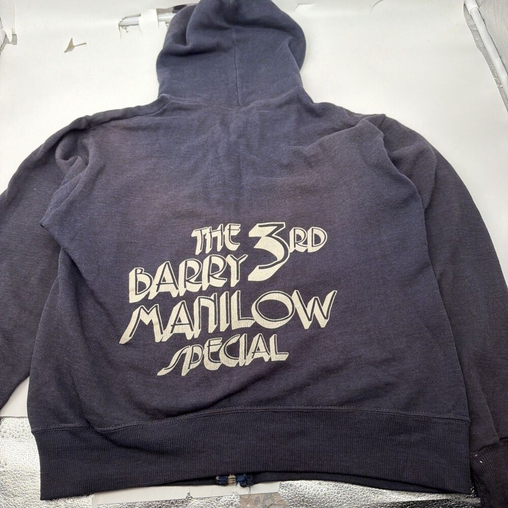 Barry Manilow RARE  The 3rd TV Special Hoodie jacket coat Mandy Copa Lola 1979